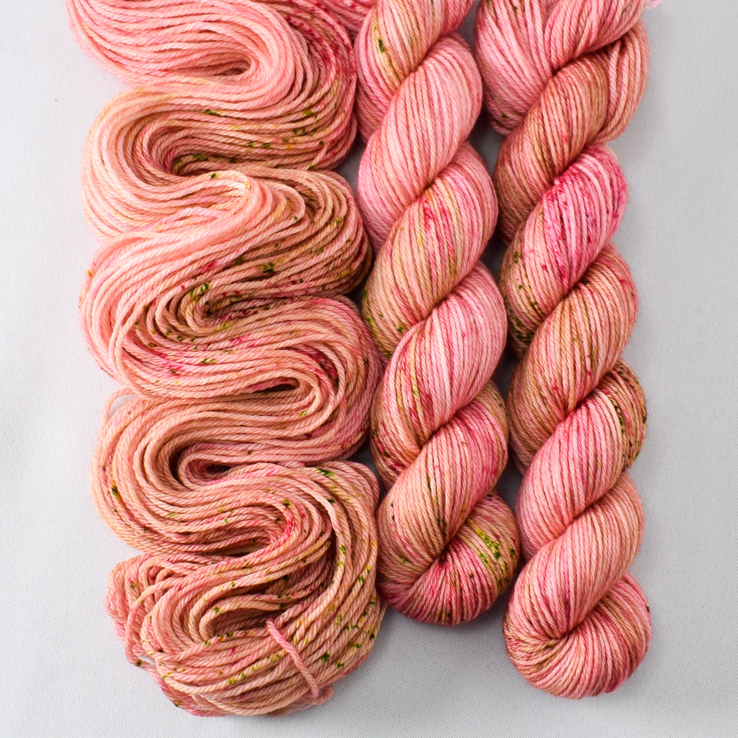 Mellow Apricot - Miss Babs Yowza Mini superwash Merino wool yarn