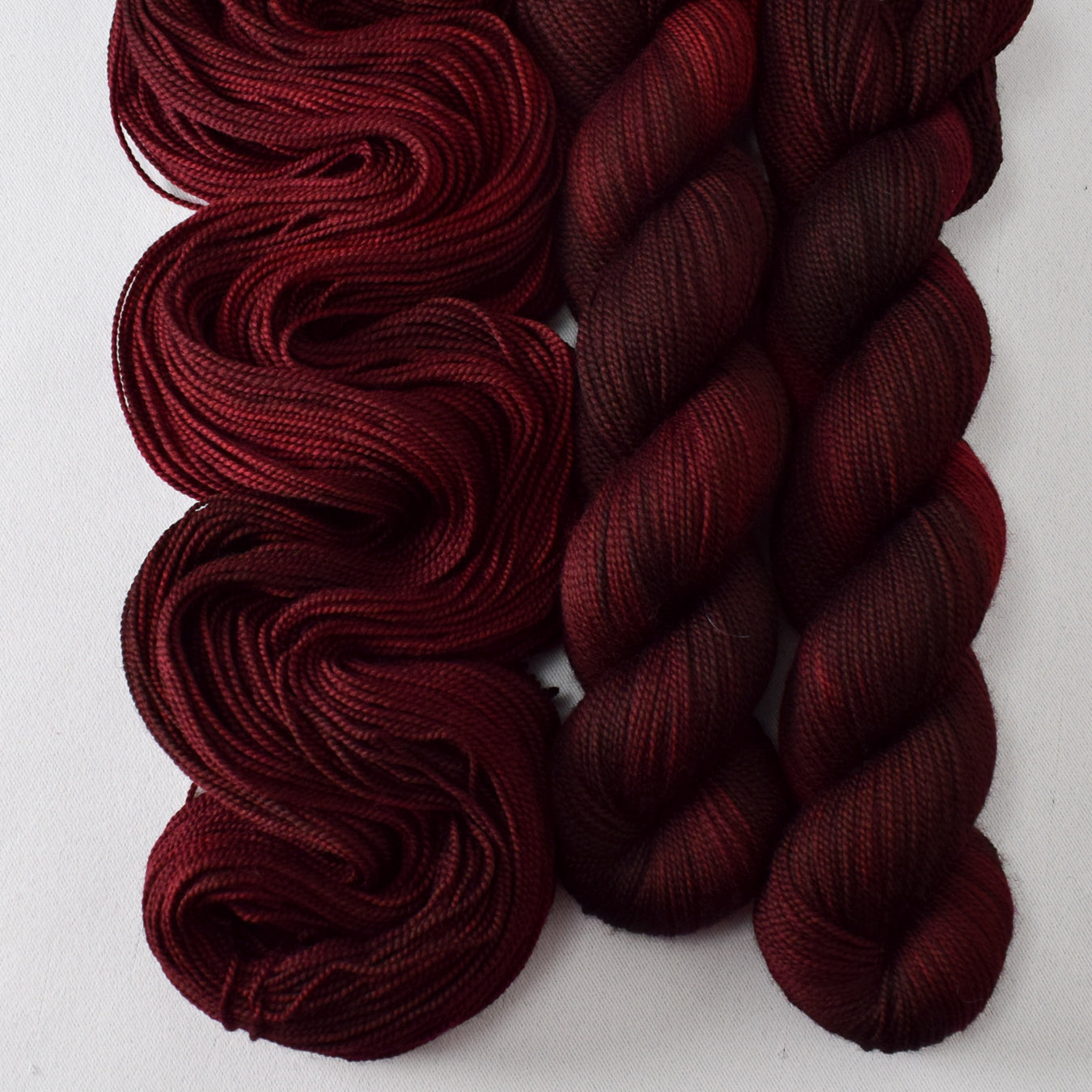 Oxblood - Miss Babs Yummy 2-Ply yarn