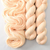 Peaches and Cream - Miss Babs Yummy 2-Ply superwash Merino wool yarn