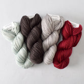 Professor Fungi 4-Toe Set: Linnet, Dark Pegasus, Flagstone, and Kobold - Miss Babs Gnome Set