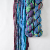 Psychedelic 4 - Miss Babs Junction Fiber Mill Making Tracks Lite yarn