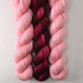 Puna Flamingo and Be Mine - Miss Babs Yowza Mini Killer Queen Cowl Set