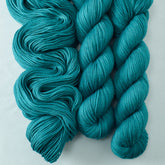 Rainforest - Miss Babs Yummy 2-Ply superwash Merino wool yarn