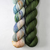 Reedy River and Nori - Miss Babs 2-Ply Duo