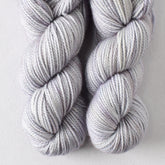 Snow Leopard - Miss Babs Yummy 2-Ply Toes superwash Merino wool yarn