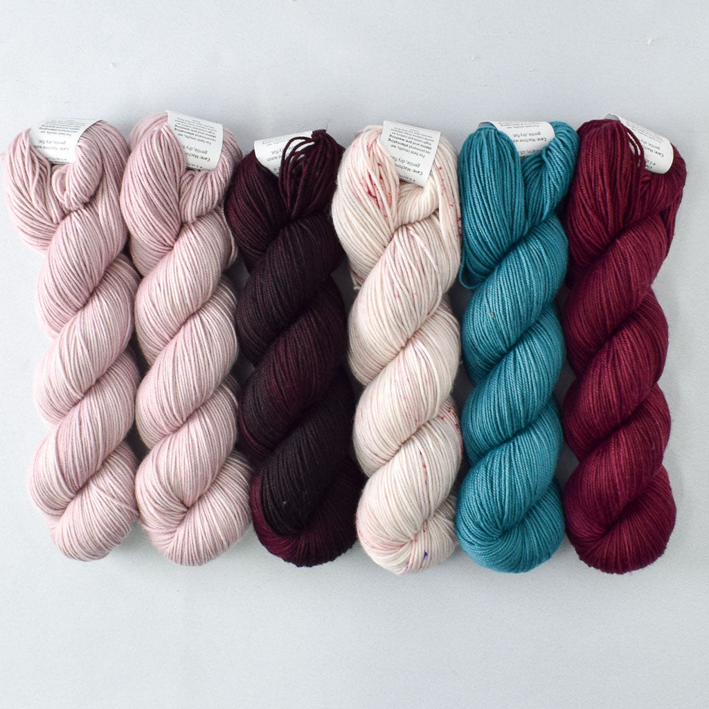 Softly, with Livid, Blusher, Mahi Mahi, and Bloodstone - Miss Babs Artus Set
