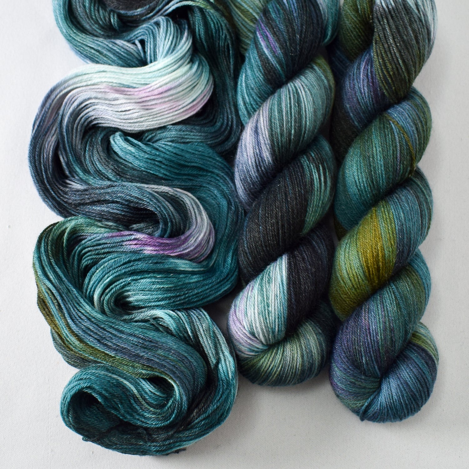 Splashy - Miss Babs Tarte wool blend sock yarn