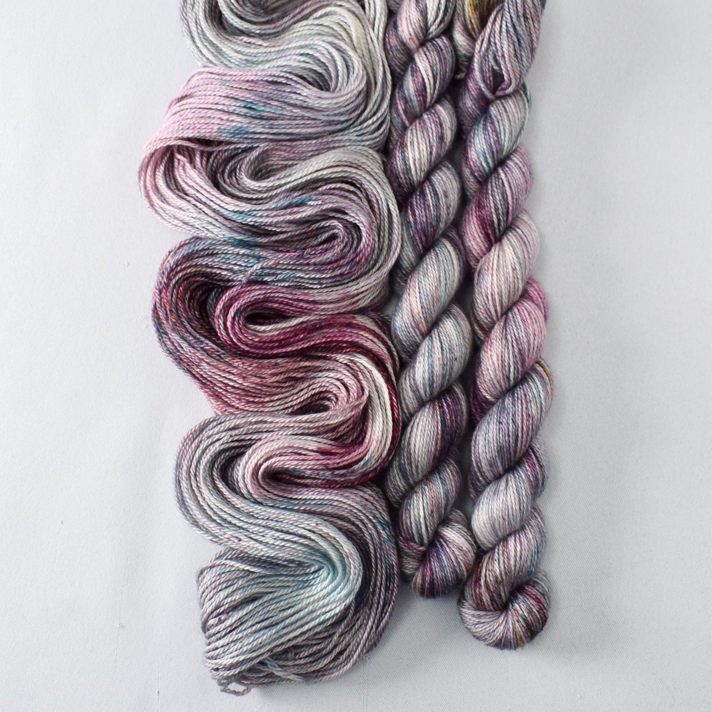 Spring at Pullen Park - Miss Babs Sojourn cashmere and silk yarn