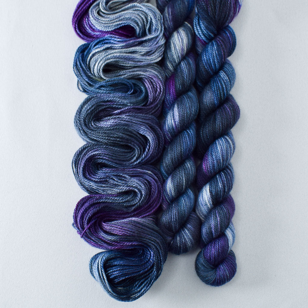 Starry Night - Miss Babs Sojourn cashmere and silk yarn