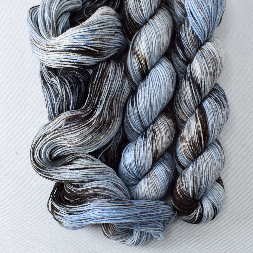 Suit and Tie - Miss Babs Putnam Merino wool and nylon sock yarn