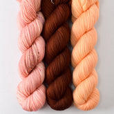 Sunset Vision, Russet, and Big Beach Towel - Miss Babs Yummy 2-Ply Trio
