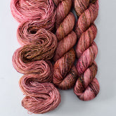 Sweater Weather - Miss Babs Estrellita fingering weight superwash merino and Lurex yarn