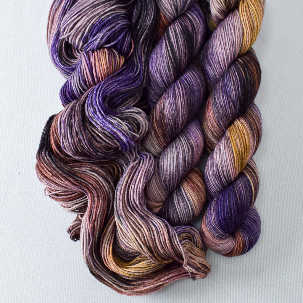 Trompe L'oeil - Miss Babs Putnam Merino wool and nylon sock yarn