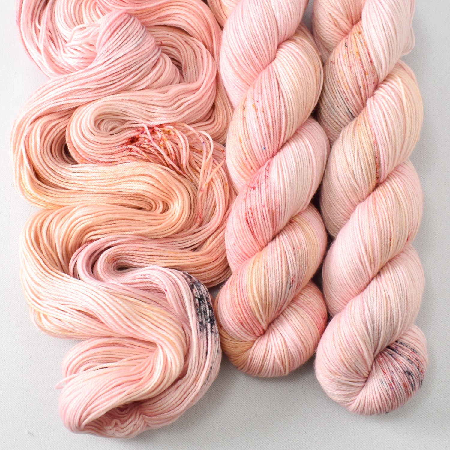 Tropical Sunset - Miss Babs Tarte wool blend sock yarn