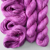 Violaceous - Miss Babs Damask Silk and Linen yarn