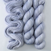 Whiteout - Miss Babs Yummy 2-Ply superwash Merino wool yarn