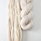 White Peppercorn - Miss Babs Yowza superwash Merino wool yarn