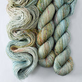 Zephyr - Miss Babs Estrellita fingering weight superwash merino and Lurex yarn