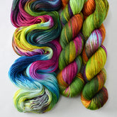 Ziggy Stardust - Miss Babs Tarte wool blend sock yarn