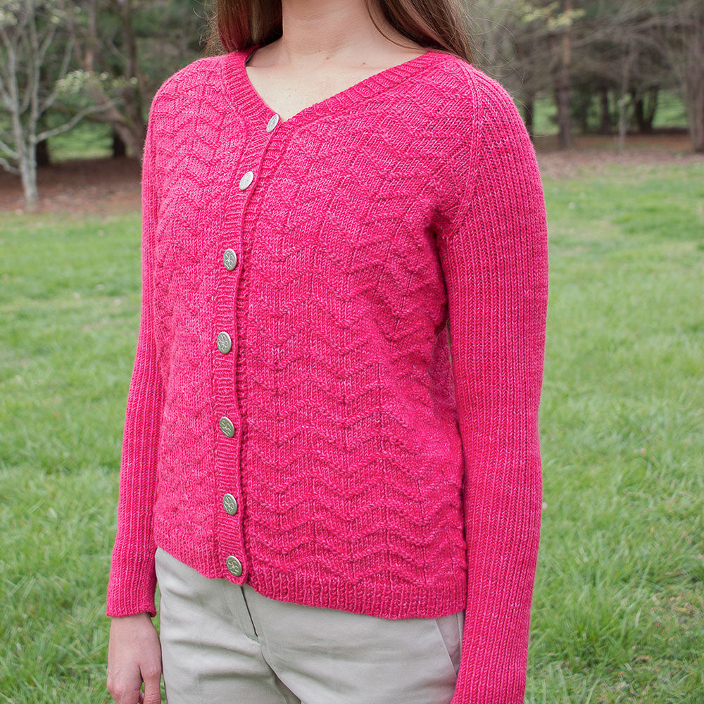 Hibiscus Cardigan