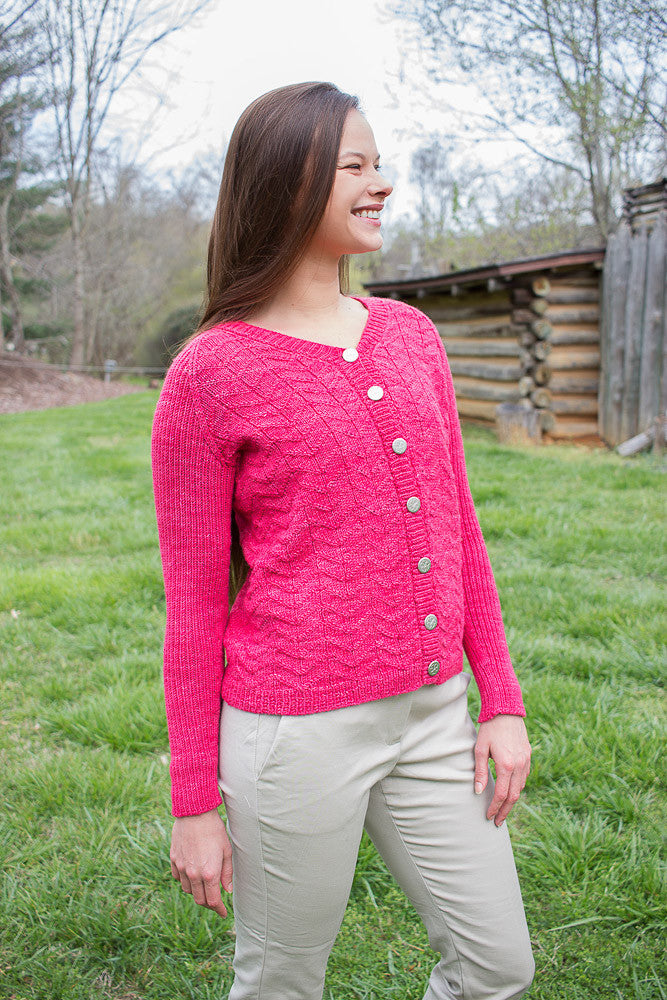 Hibiscus Cardigan