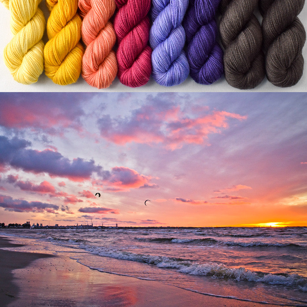 Coastal Sunrise with Dark Pegasus - Just Beachy Set