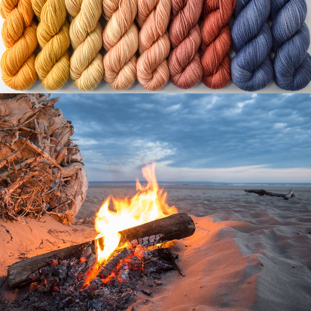 Bonfire at the Beach with Stockseewasser - Just Beachy Set - Babette