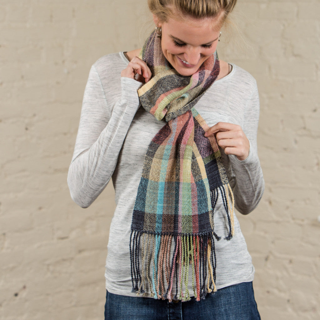 Spring Polydactyl Scarf - PDF Weaving Pattern