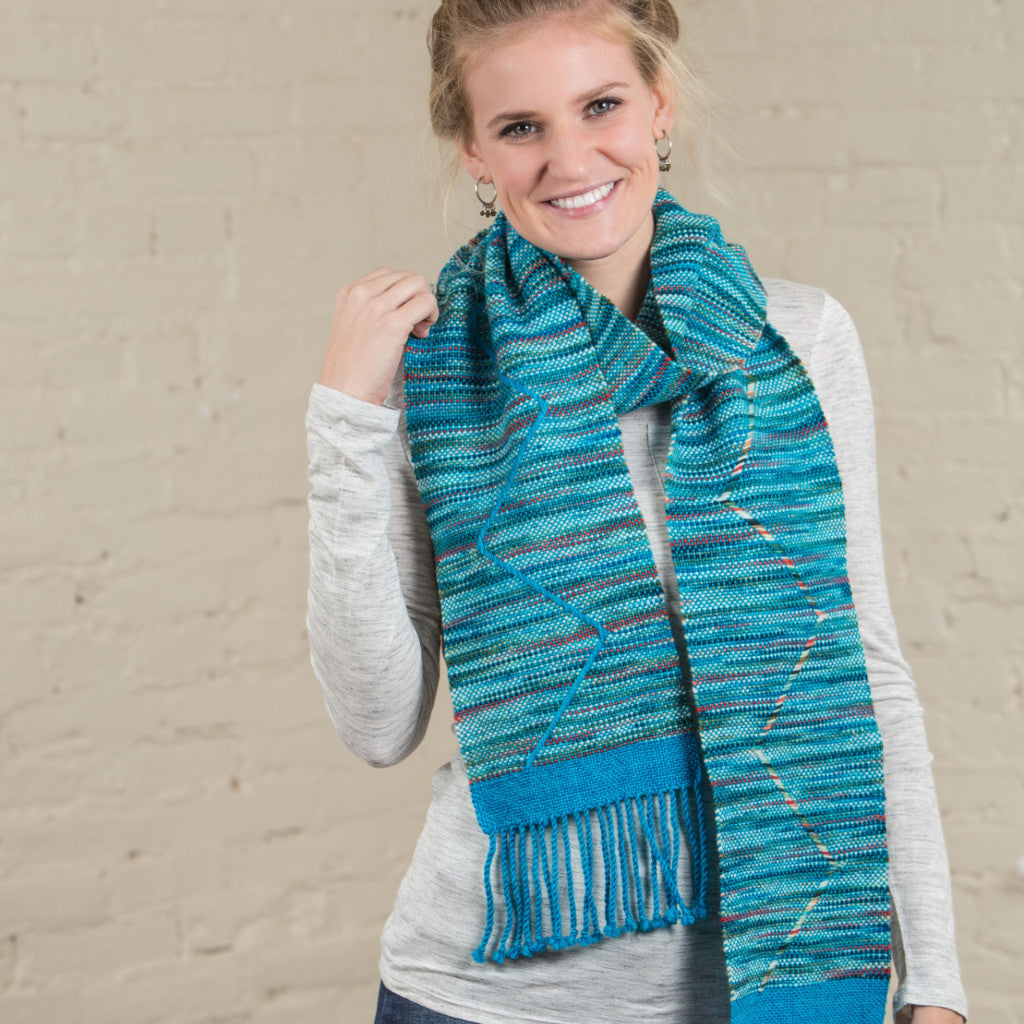 Zig Zag Scarf - PDF Weaving Pattern