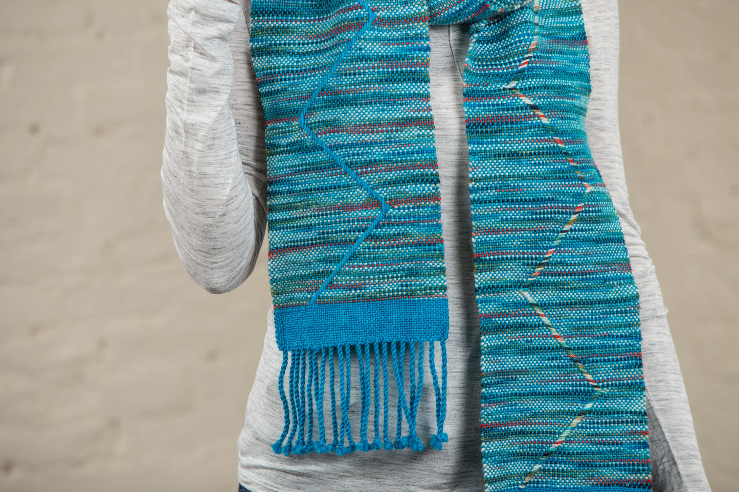 Zig Zag Scarf - PDF Weaving Pattern