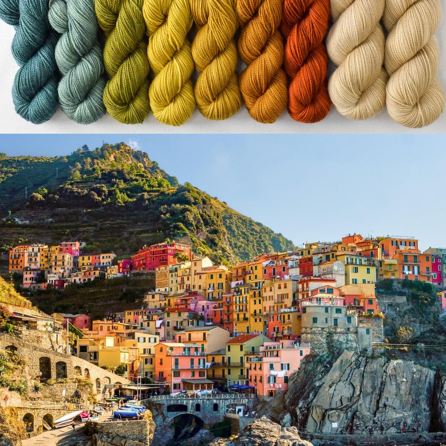 Cinque Terre with Dunes - Mountain Musings Set