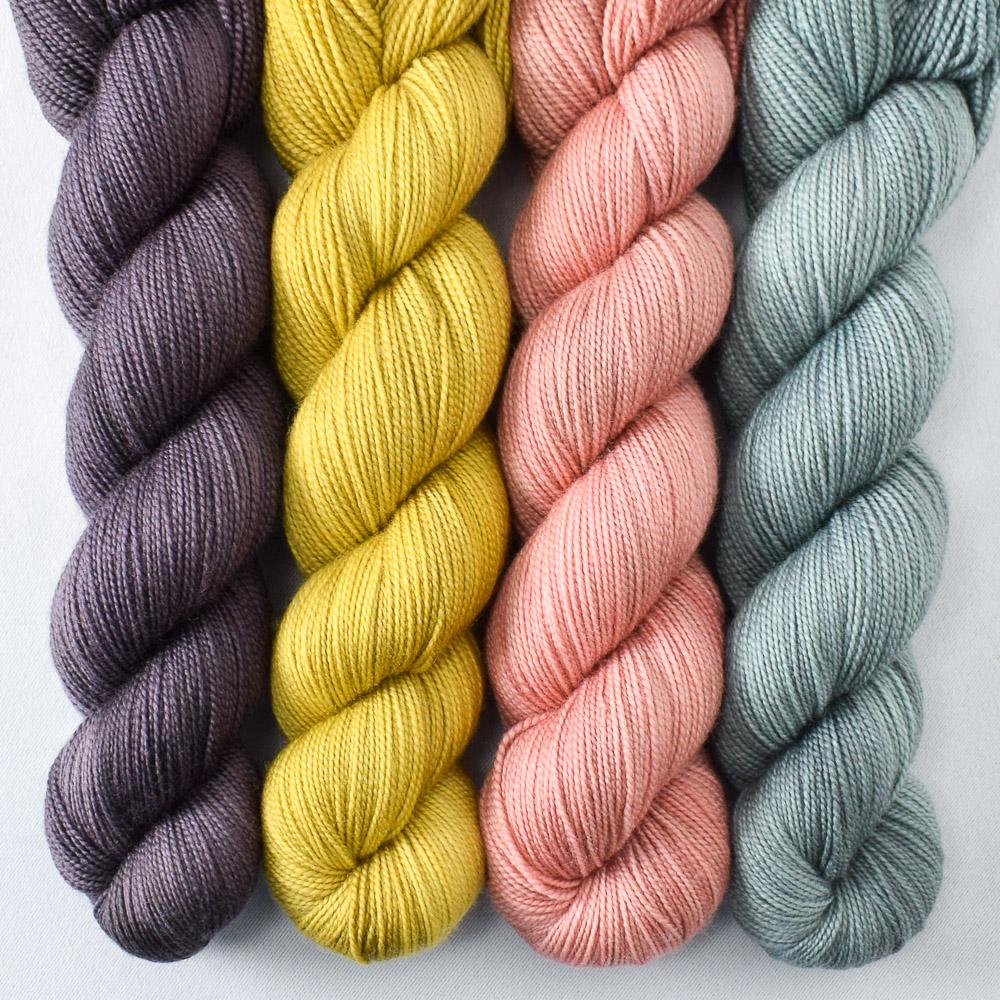 Adobe,Cat Tail, Cumin, Oak Moss - Miss Babs Yummy 2-Ply Quartet