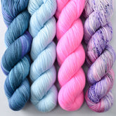 After All, Calming Aura, Cosmic Dust, Purple Mountains - Miss Babs Yummy 2-Ply Quartet