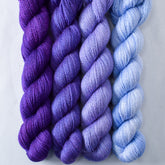 Amethyst, Clematis, Light Clematis, Magic Elixir - Miss Babs Yet Quartet