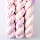 Amethyst Crystal - Miss Babs Tarte wool blend sock yarn