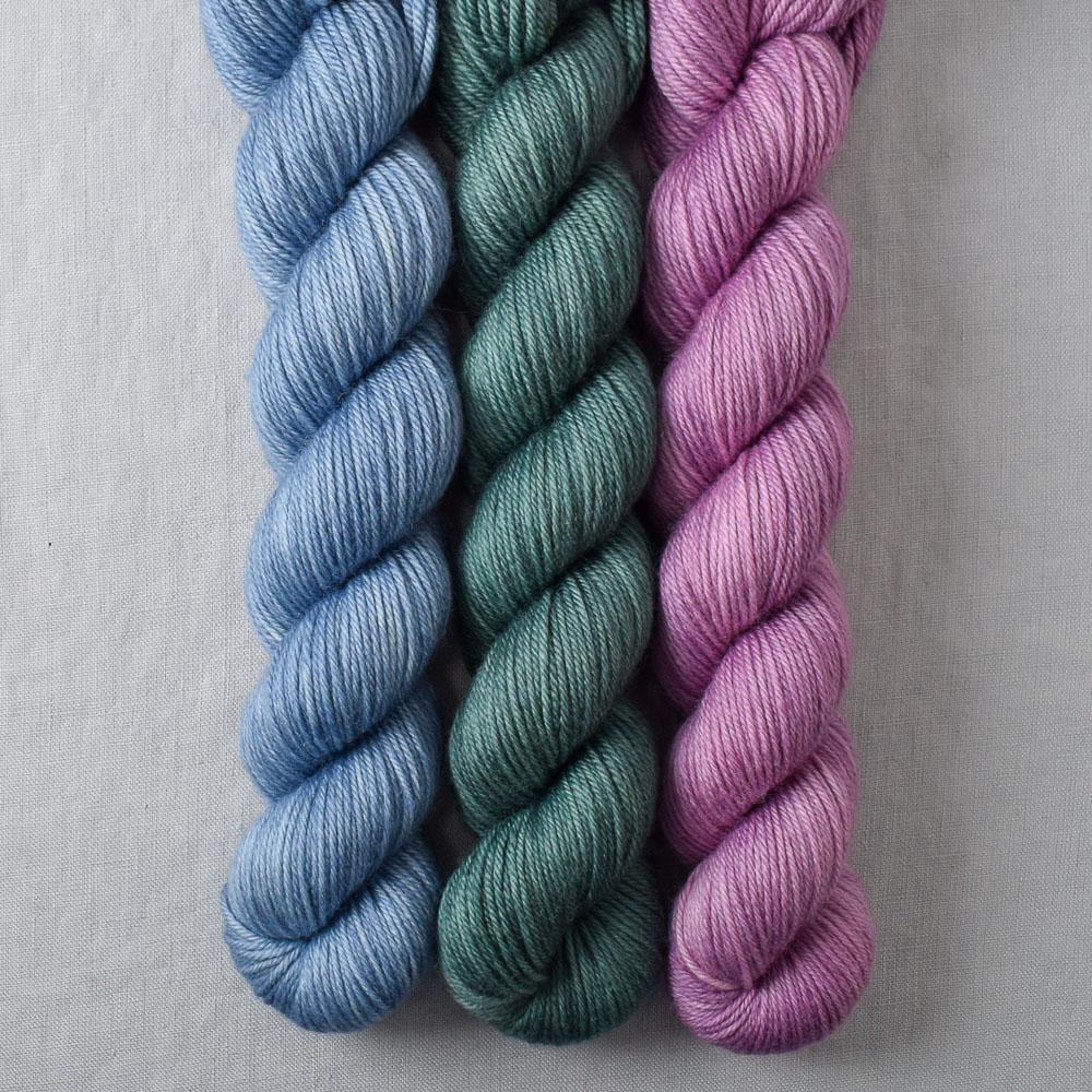 Anemone, Pallon Beach, Stonewashed - Miss Babs Yowza Mini Trio