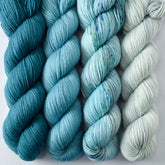 Aquarius, Skat, Confetti, Stippleback - Miss Babs Yummy 2-Ply Quartet