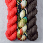 Atlantis, Coral, Walnut - Miss Babs Yummy 2-Ply Trio