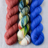 Atlantis, Dark Adobe, Moroccan Door - Miss Babs Yummy 2-Ply Trio