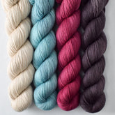 Aubergine, Cacao, Coastal Fog, Stargazing - Miss Babs Caroline Quartet