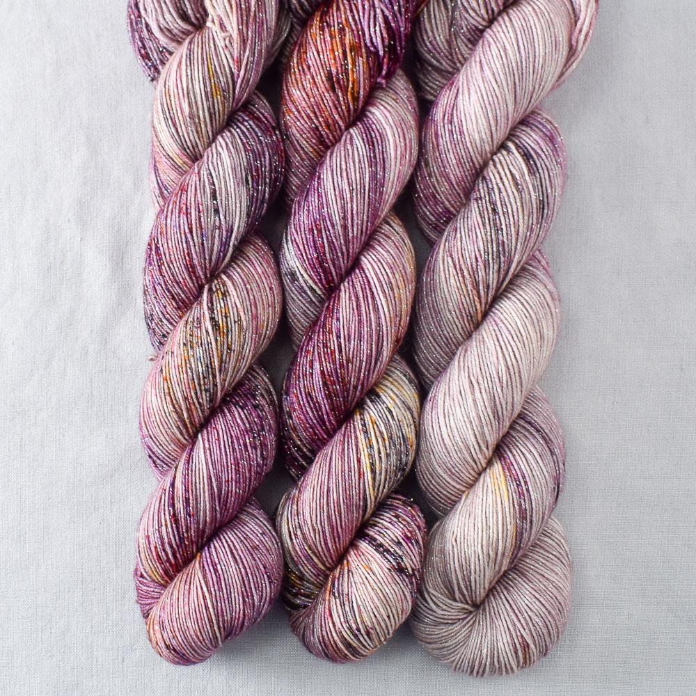 Autumn Toad Lily - SAFF 2020 - Miss Babs Estrellita yarn