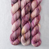 Autumn Toad Lily - Miss Babs Katahdin 437 superwash BFL wool yarn