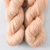 Bakewell Tart - Miss Babs Yummy 2-Ply Toes superwash Merino wool yarn