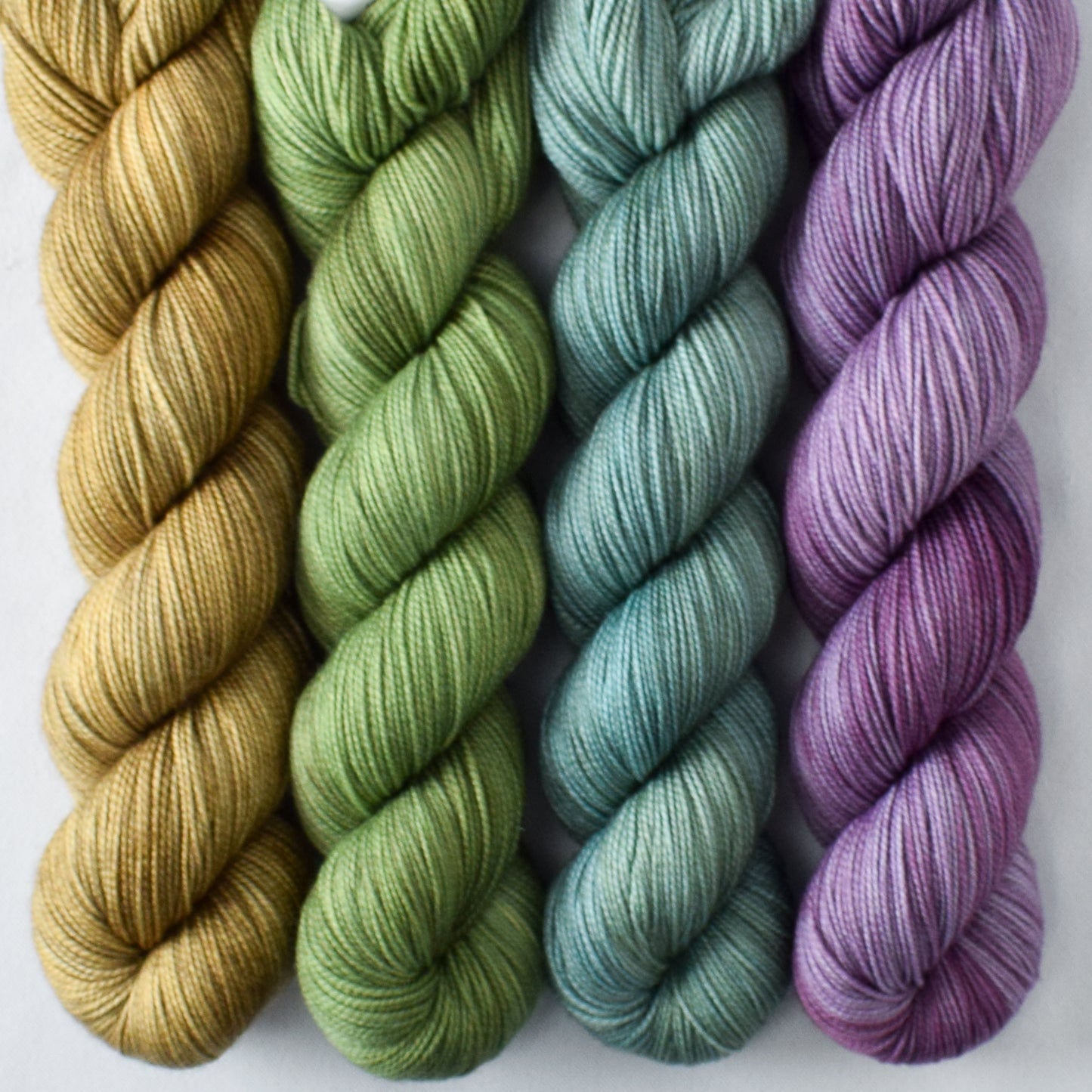 Barnacle, Coastline, Sky Map, Snail - Miss Babs Yummy 2-Ply Quartet