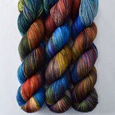 Bat S**t Crazy - Miss Babs Tarte wool blend sock yarn