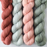 Beachglass, Chimayo, Taos, Through the Fog - Miss Babs Yummy 2-Ply Quartet