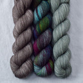 Beachglass, Field Mouse, Zombie Games - Miss Babs Yummy 2-Ply Trio
