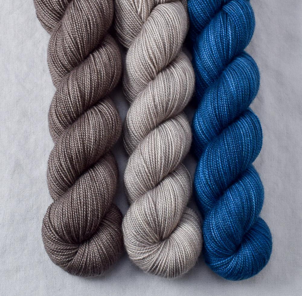Beechwood, Dark Orion, Field Mouse - Miss Babs Yummy 2-Ply Trio