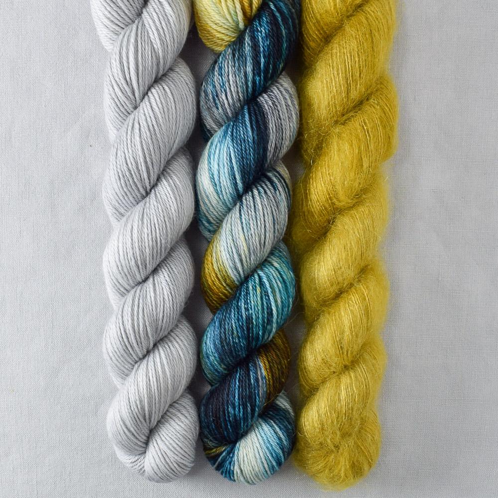 Believable, Cumin, Quicksilver - Miss Babs Pillowy Cowl Set