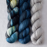 Believable, Half Past Midnight, Oyster - Miss Babs Yummy 2-Ply Trio